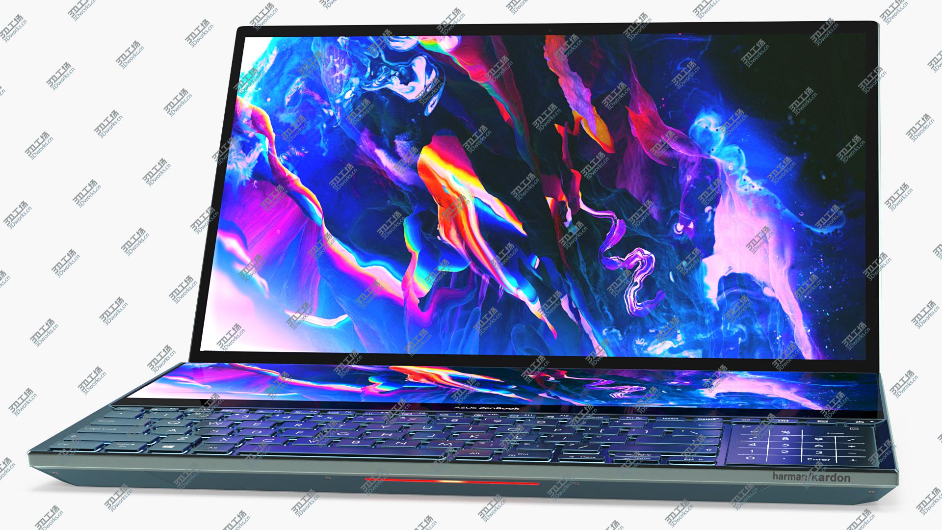 images/goods_img/202105074/3D Asus Zenbook Pro Dual Screen Laptop Rigged/1.jpg